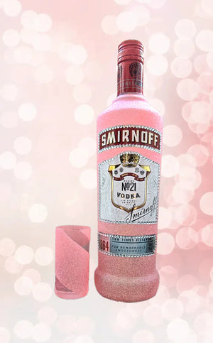 700ml Smirnoff + Shot Glass