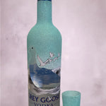700ml Grey Goose + Shot Glass