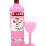 700ml Smirnoff + Wine Glass