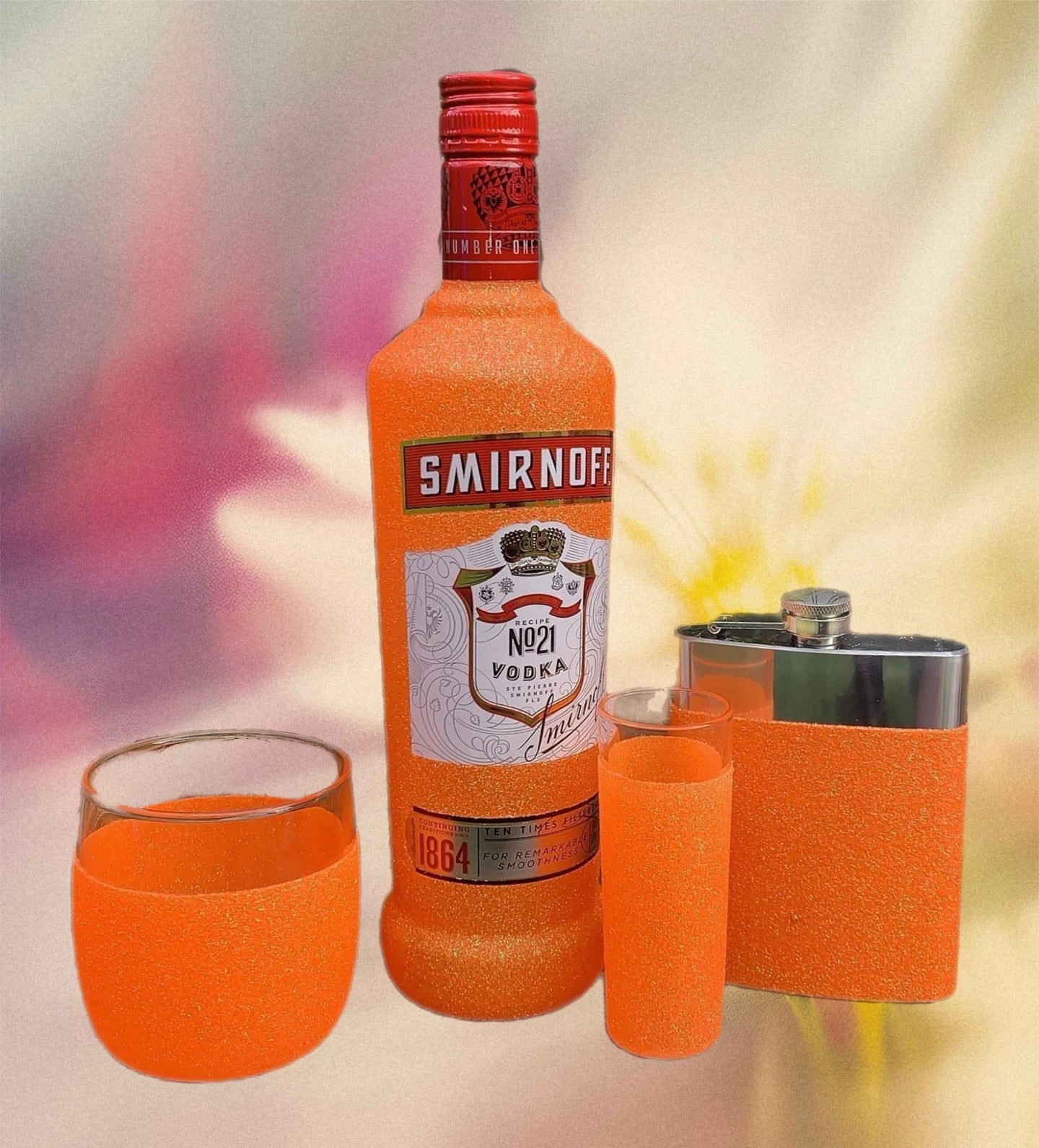 700ml Smirnoff + Shot Glass