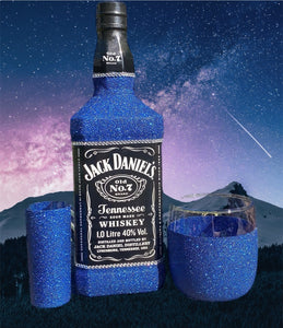 Jack Daniels 700ml + Scotch Glass + Shot Glass