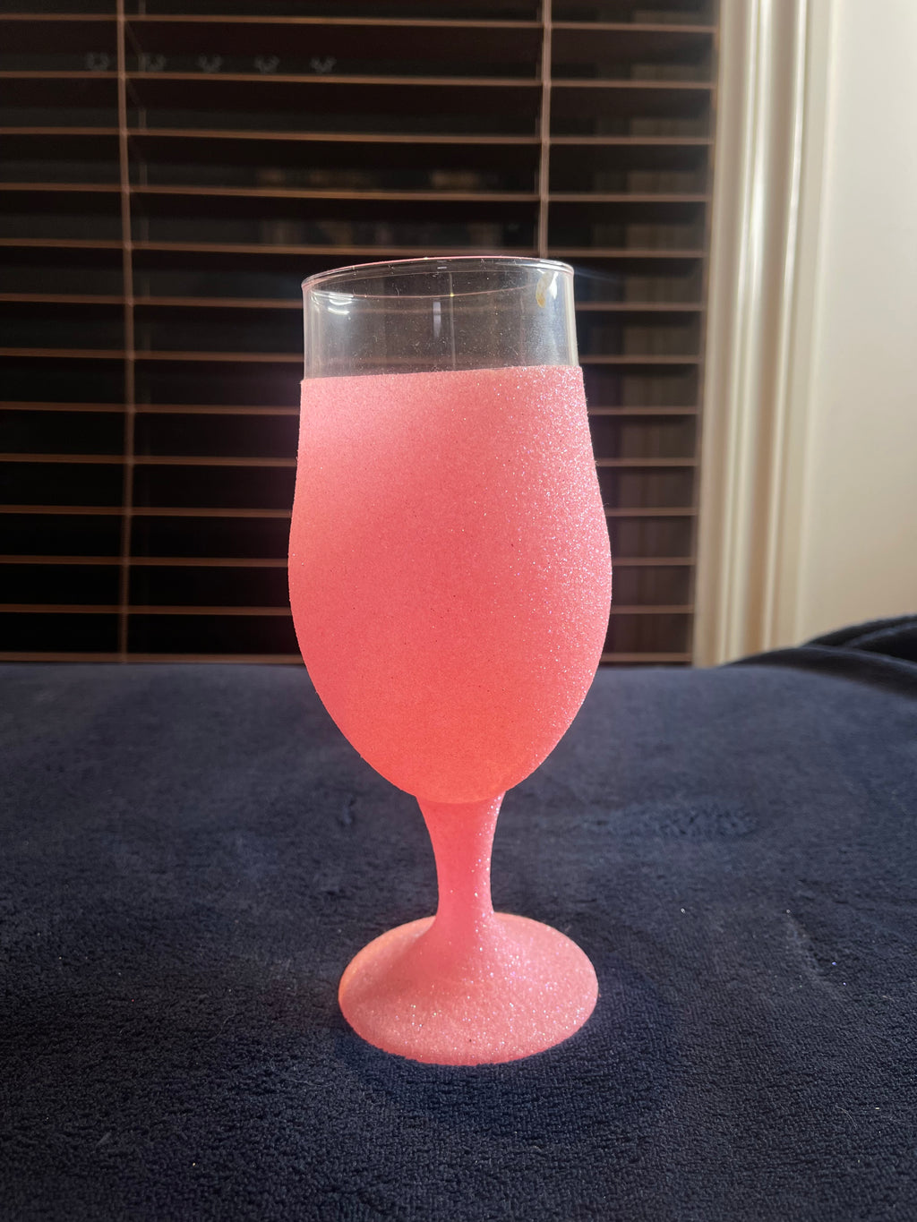 Neon Light Pink Craft beer Glass
