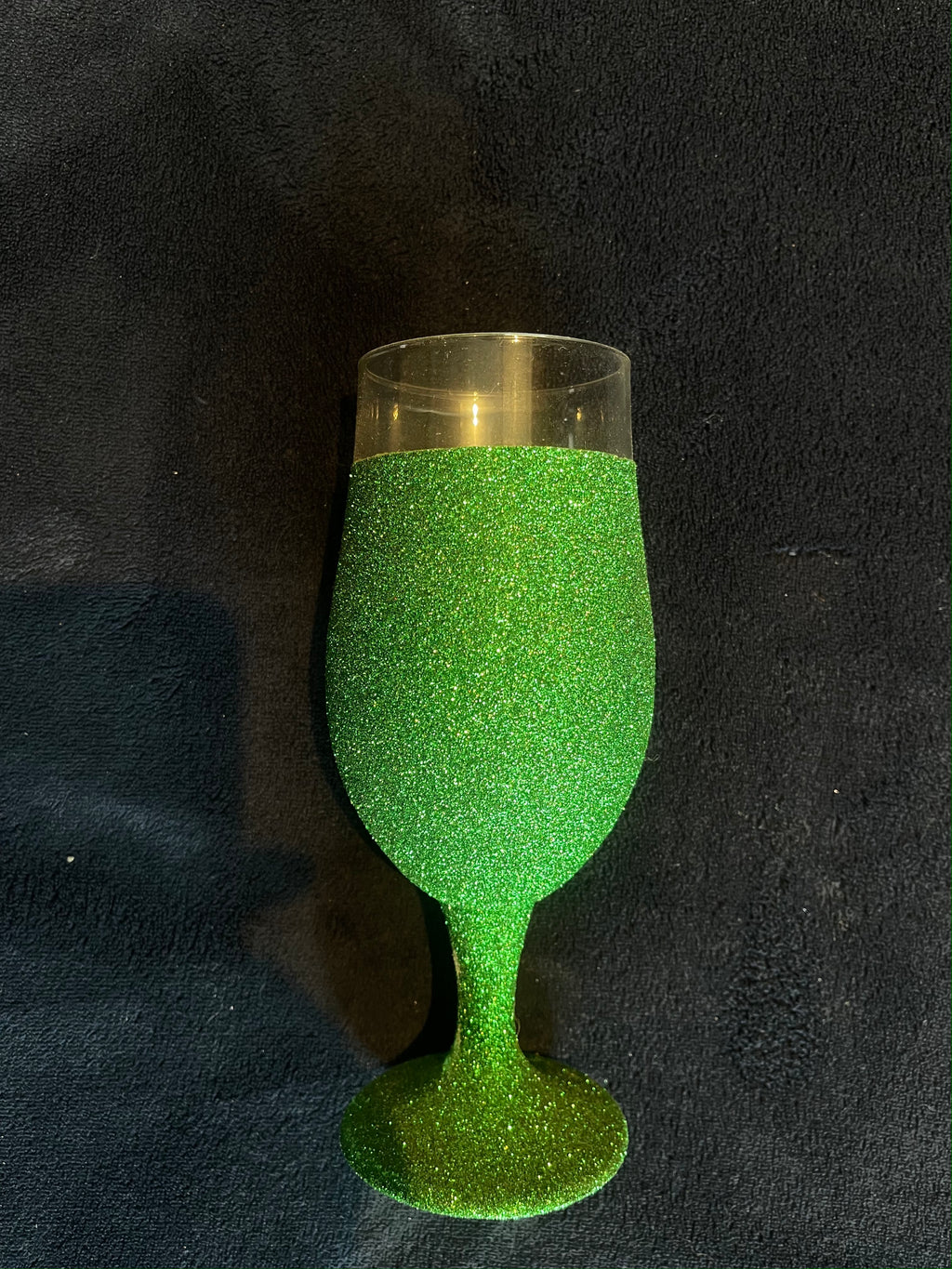 Green Craft Beer Glass