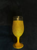 Metallic Gold Craft Beer Glass