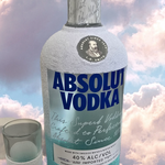 700ml Absolut + Shot Glass